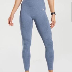 Gymshark Vital Seamless Legging Blue Marled